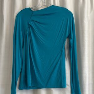 Teal Long Sleeve Women's Top